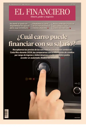 Cover of El Financiero (Costa Rica)