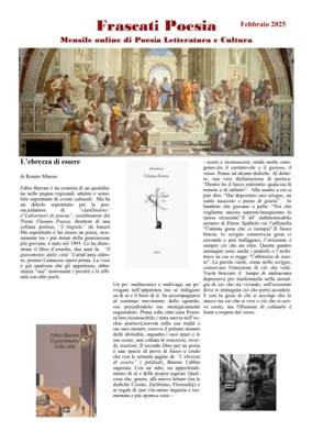 Cover of Frascati Poesia