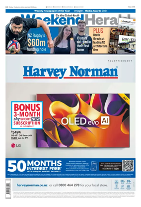 Cover of Weekend Herald