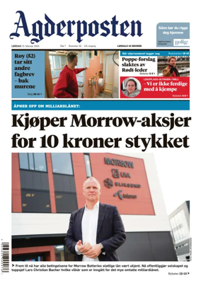 Cover of Agderposten