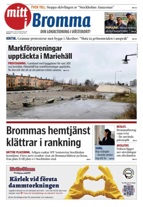 Cover of Bromma Tidning
