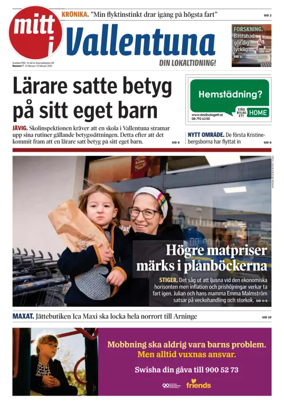 Cover of Vallentuna Nyheter