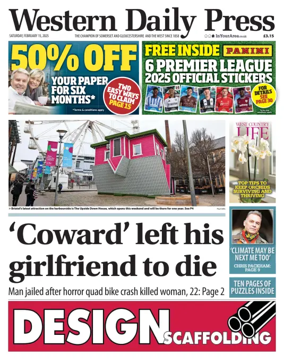Cover of Western Daily Press (Saturday)
