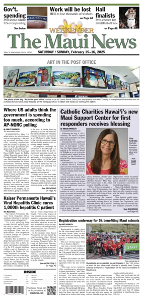 Cover of The Maui News - Weekender