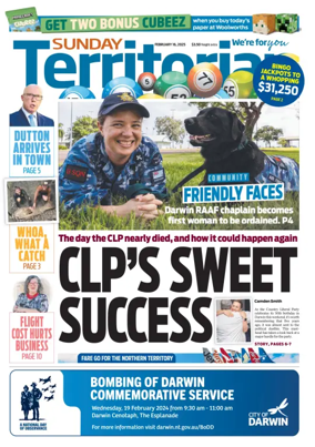 Cover of Sunday Territorian