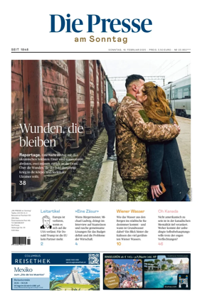 Cover of Die Presse am Sonntag
