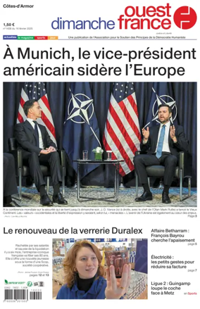 Cover of Dimanche Ouest France (Côtes-d'Armor)