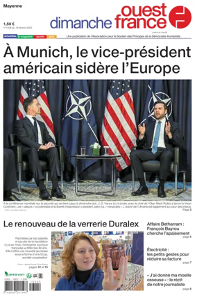 Cover of Dimanche Ouest France (Mayenne)
