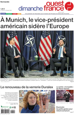 Cover of Dimanche Ouest France (Normandie)
