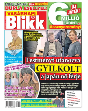 Cover of Vasárnapi Blikk