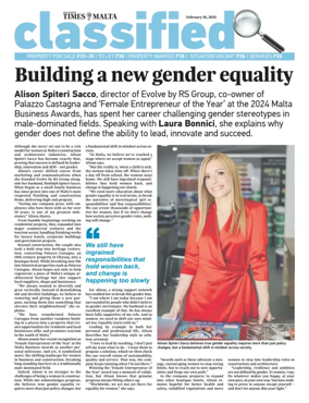 Cover of The Sunday Times of Malta - Classified