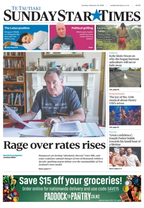 Cover of Sunday Star-Times