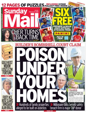 Cover of Sunday Mail (UK)