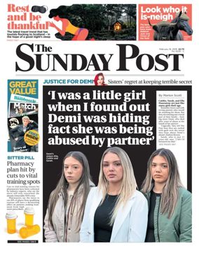 Cover of The Sunday Post (Central Edition)
