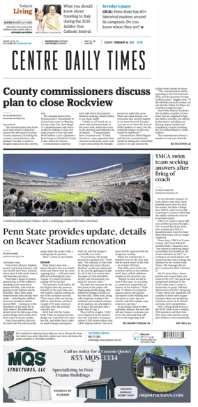 Cover of Centre Daily Times (Sunday)