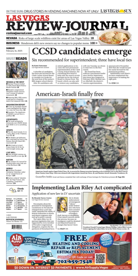 Cover of Las Vegas Review-Journal (Sunday)
