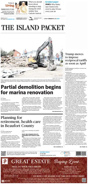 Cover of The Island Packet (Sunday)