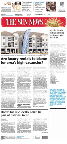 Cover of The Sun News (Sunday)