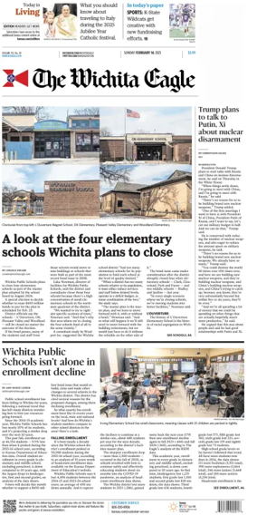 Cover of The Wichita Eagle (Sunday)