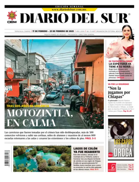 Cover of Diario del Sur