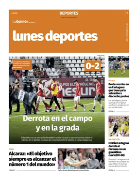 Cover of Lunes Deportes