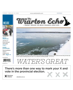 Cover of Wiarton Echo