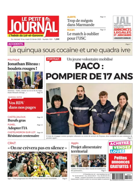 Cover of Le Petit Journal - L'hebdo du Lot-et-Garonne