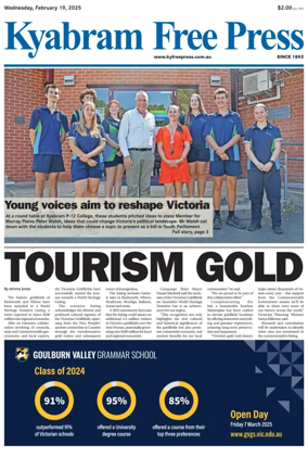 Cover of Kyabram Free Press