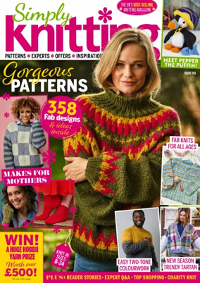 Cover of Simply Knitting