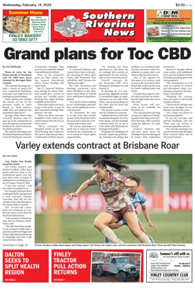 Cover of Southern Riverina news