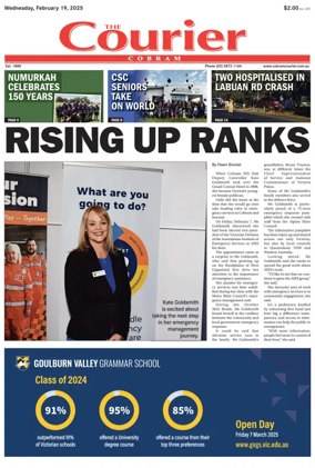 Cover of The Cobram Courier
