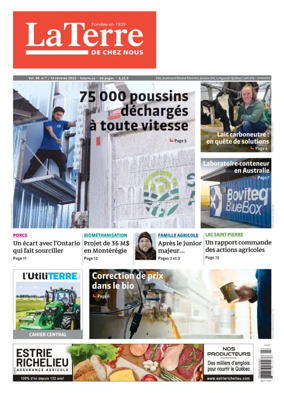 Cover of La Terre de chez nous