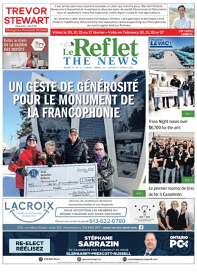 Cover of Le Reflet (The News)