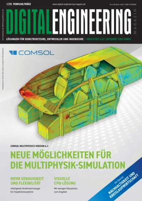 Cover of Digital Engineering Magazin