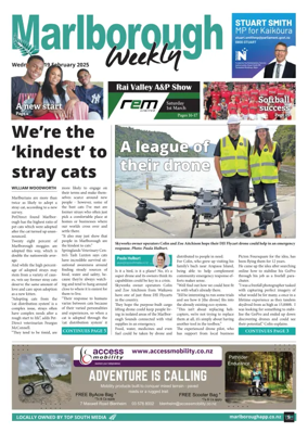 Cover of Marlborough Weekly