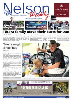 Cover of Nelson Weekly