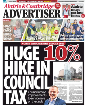 Cover of Airdrie & Coatbridge Advertiser