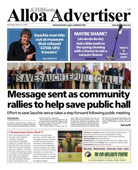 Cover of Alloa Advertiser
