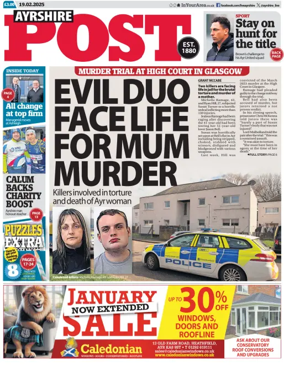 Cover of Ayrshire Post
