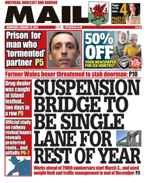 Cover of Bangor Mail