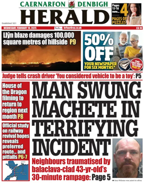 Cover of Caernarfon Herald