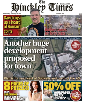 Cover of Hinckley Times