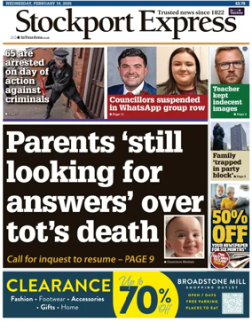 Cover of Stockport Express