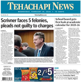 Cover of Tehachapi News