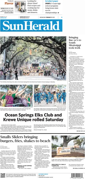 Cover of The Sun Herald