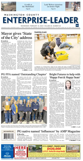 Cover of Washington County Enterprise-Leader