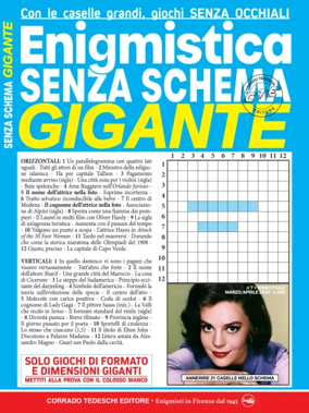 Cover of Enigmistica Senza Schema