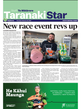 Cover of South Taranaki Star