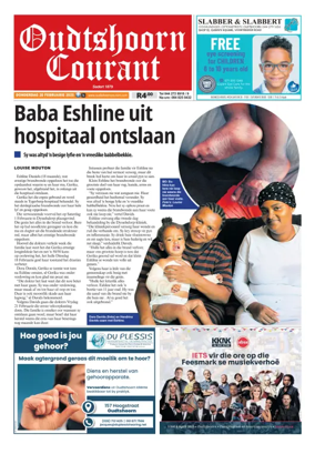Cover of Oudtshoorn Courant
