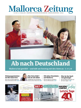 Cover of Mallorca Zeitung